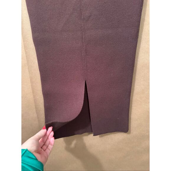 NWT Good American Ribbed Knit Skirt - Picture 7 of 7